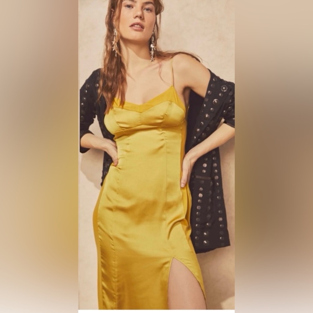 Free People City Cool Midi Slip Dress🔥 (NWT) Only 1 Left - Size M